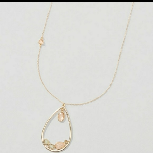 NWT Loft statement tear drop necklace - Picture 1 of 3
